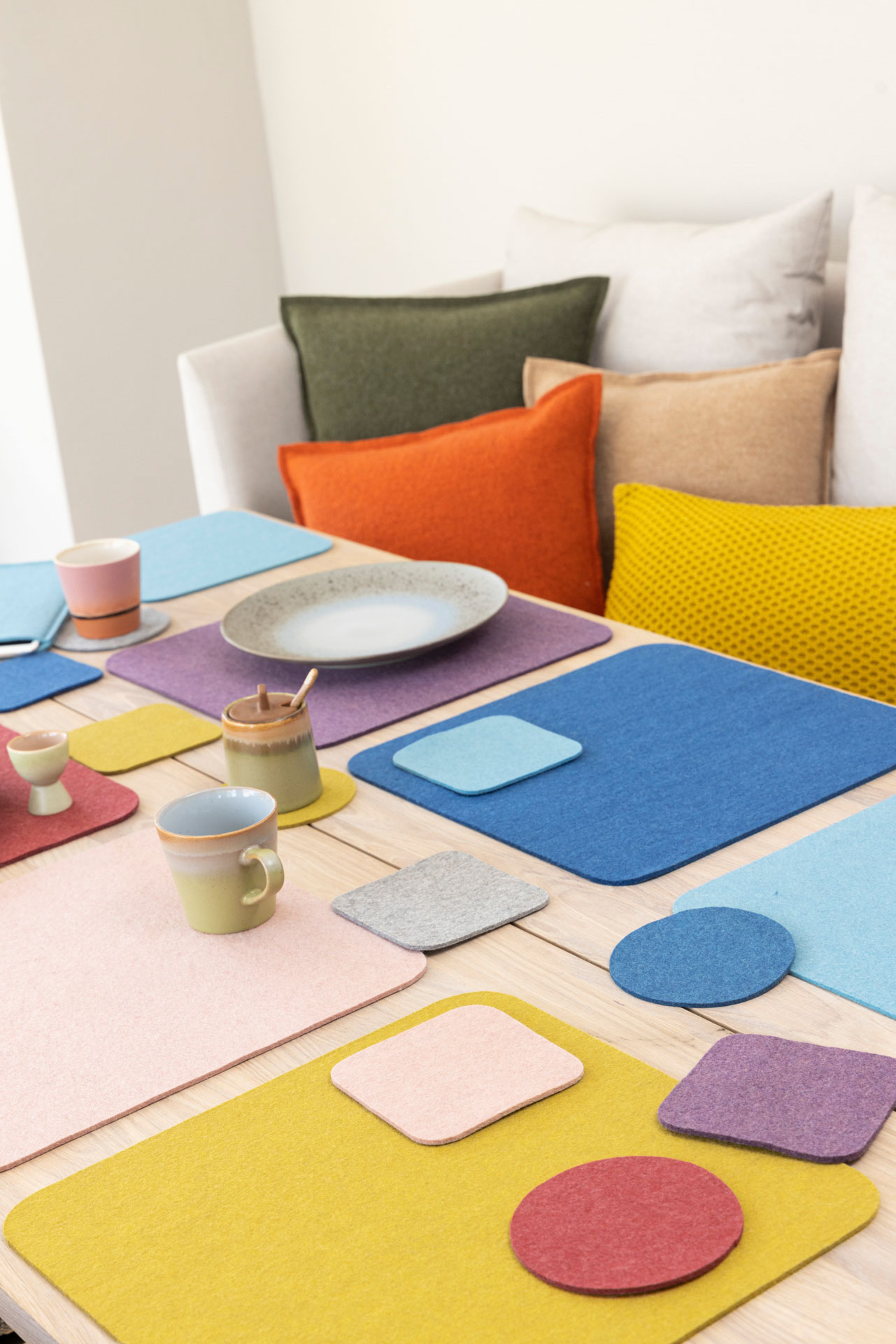 Felt Table Pad Round