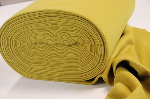 Boiled wool fabric by meter 420 g/m²