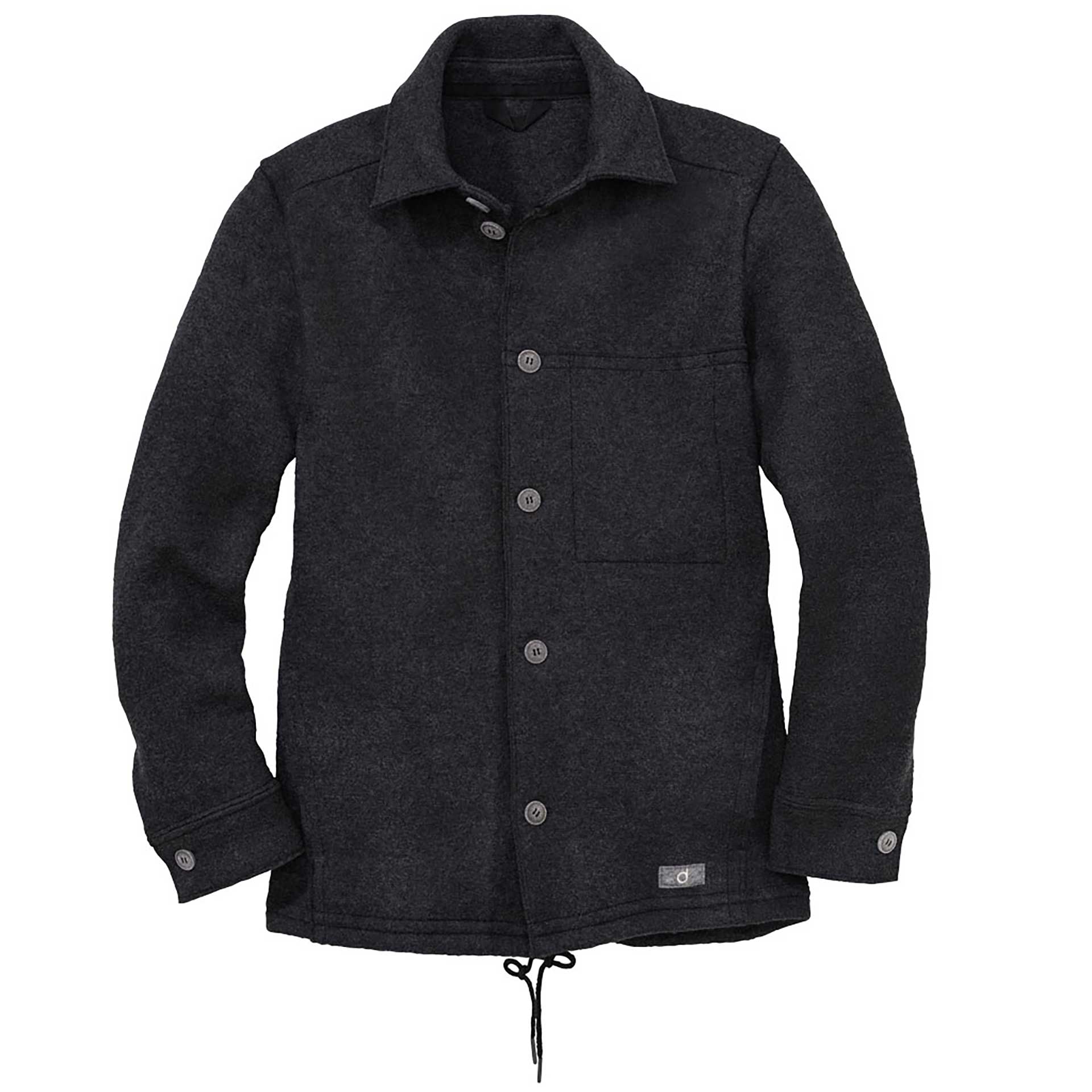 boiled wool shirt
