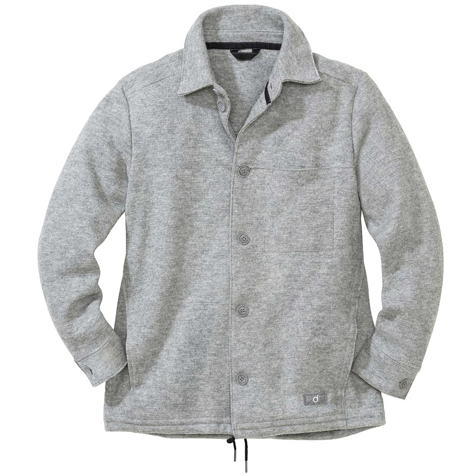 boiled wool shirt