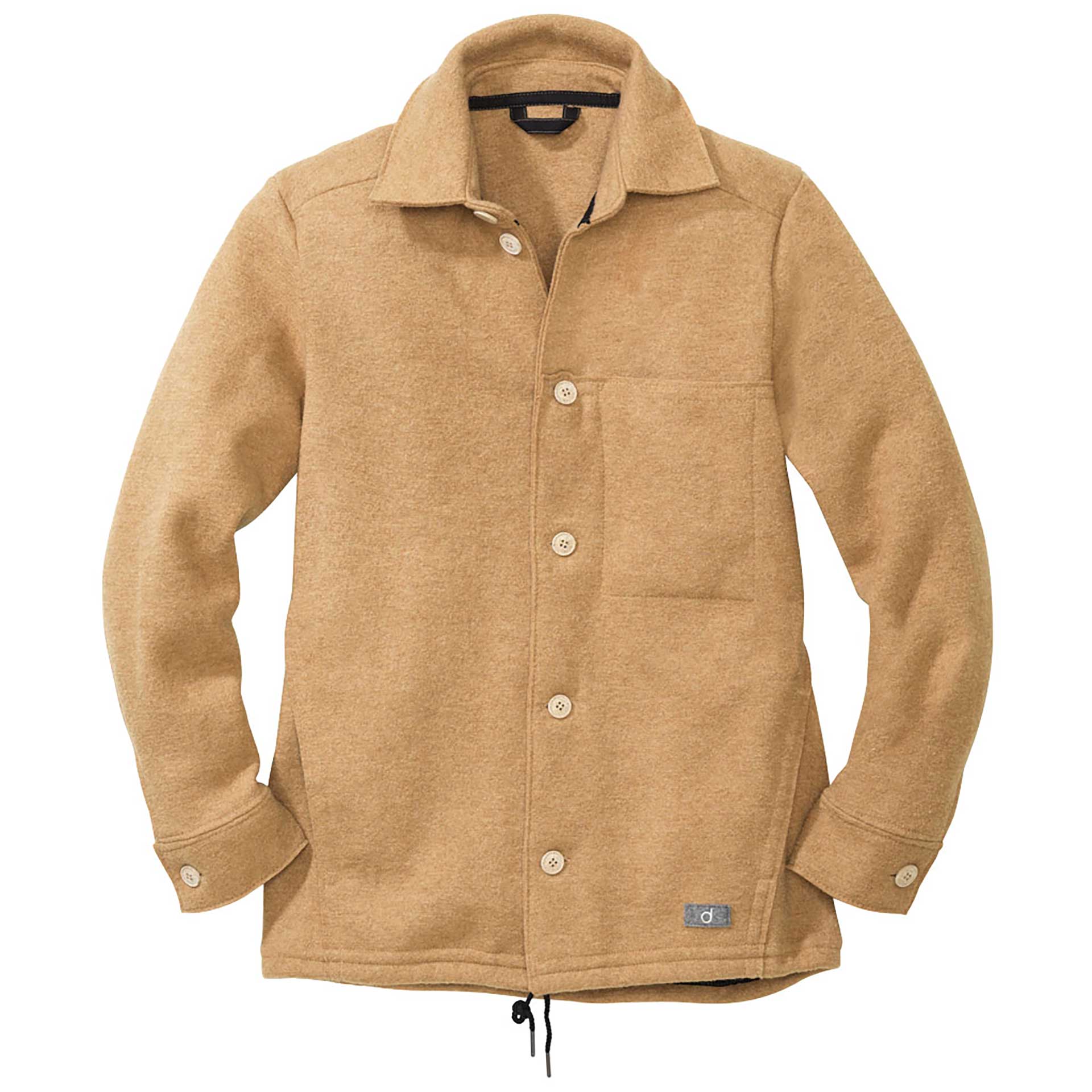 boiled wool shirt